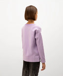 Блуза с пайети лилав цвят Gulliver