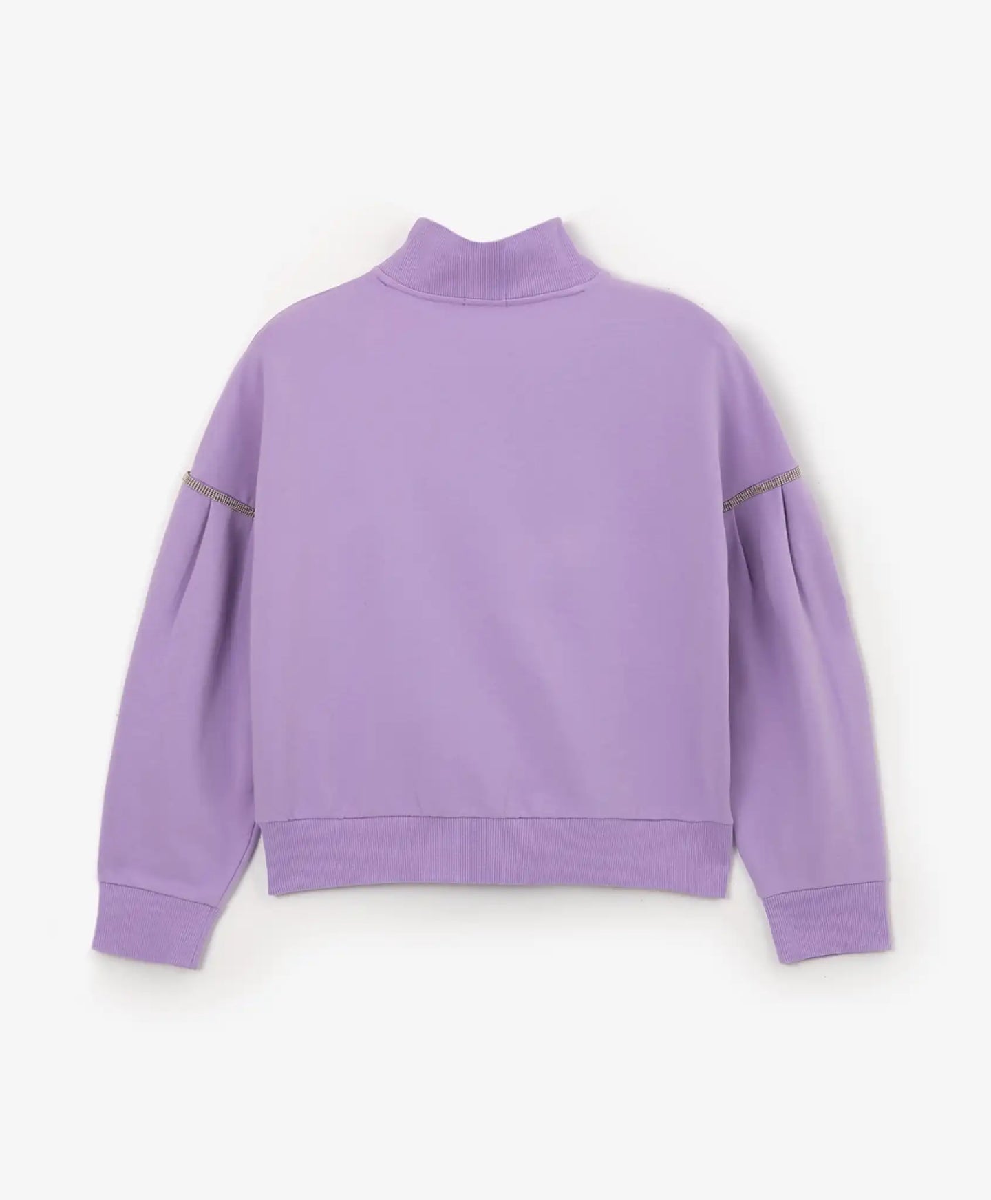 Свободна блуза с дълъг ръкав лилав цвят Gulliver