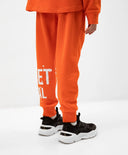 Панталон от трикотаж оранжев цвят Gulliver