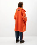 Лека есенна шуба оранжева