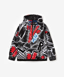 Суитшърт от неопрен с голям енергичен десен от Gulliver