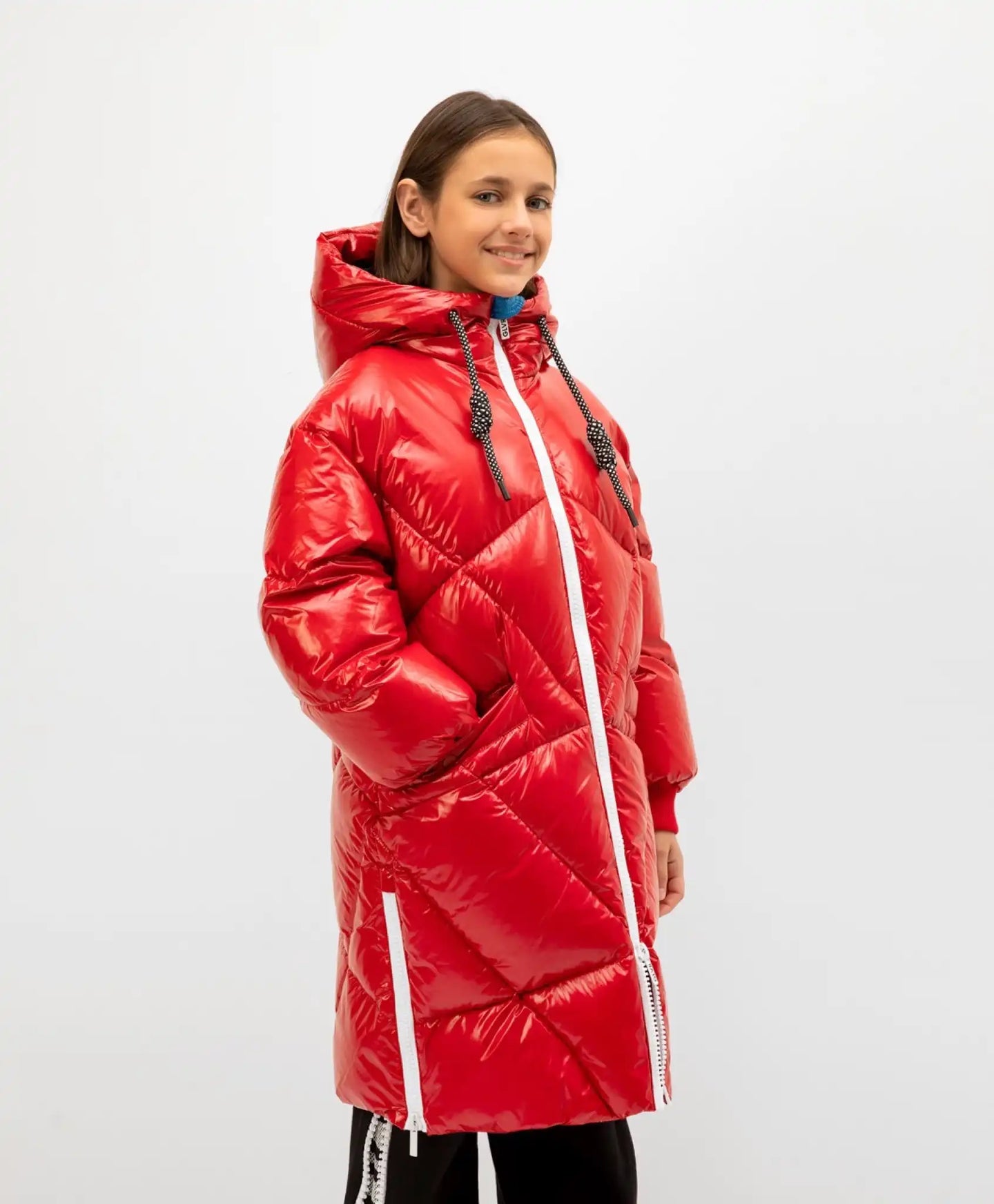 Зимно палто червено Gulliver