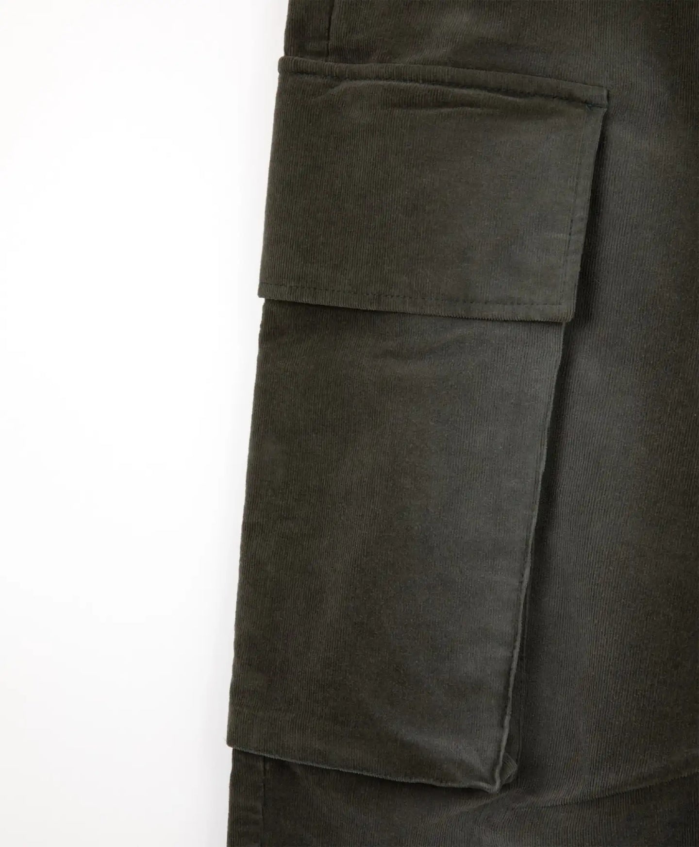 Панталон от микрокадифе каки цвят Gulliver