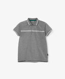 Тениска с къс ръкав сиво Gulliver