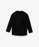 Яке от фланелка с джоб с кръпка черен Gulliver