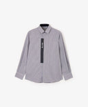 Класическа риза синьо за МОМЧЕ основен изглед