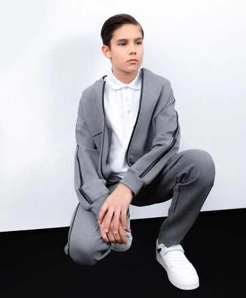 Джогери с райе сиво Gulliver