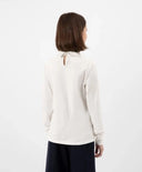 Блуза с млечна плисирана текстилна вложка от Gulliver