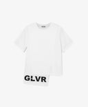 Тениска с асиметричен крой, бяла Gulliver