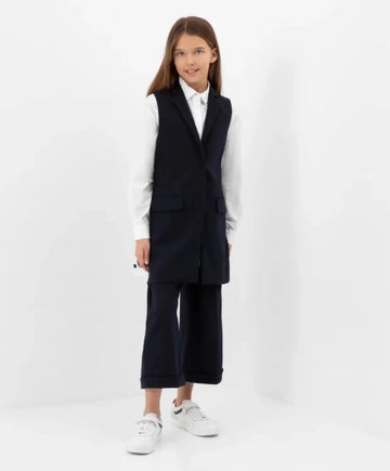 Текстилна жилетка синя от Gulliver