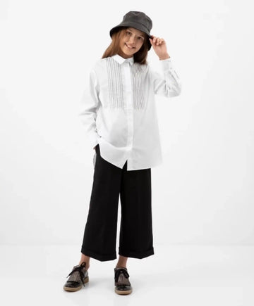 Кюлоти с подгъв по долната част черни Gulliver