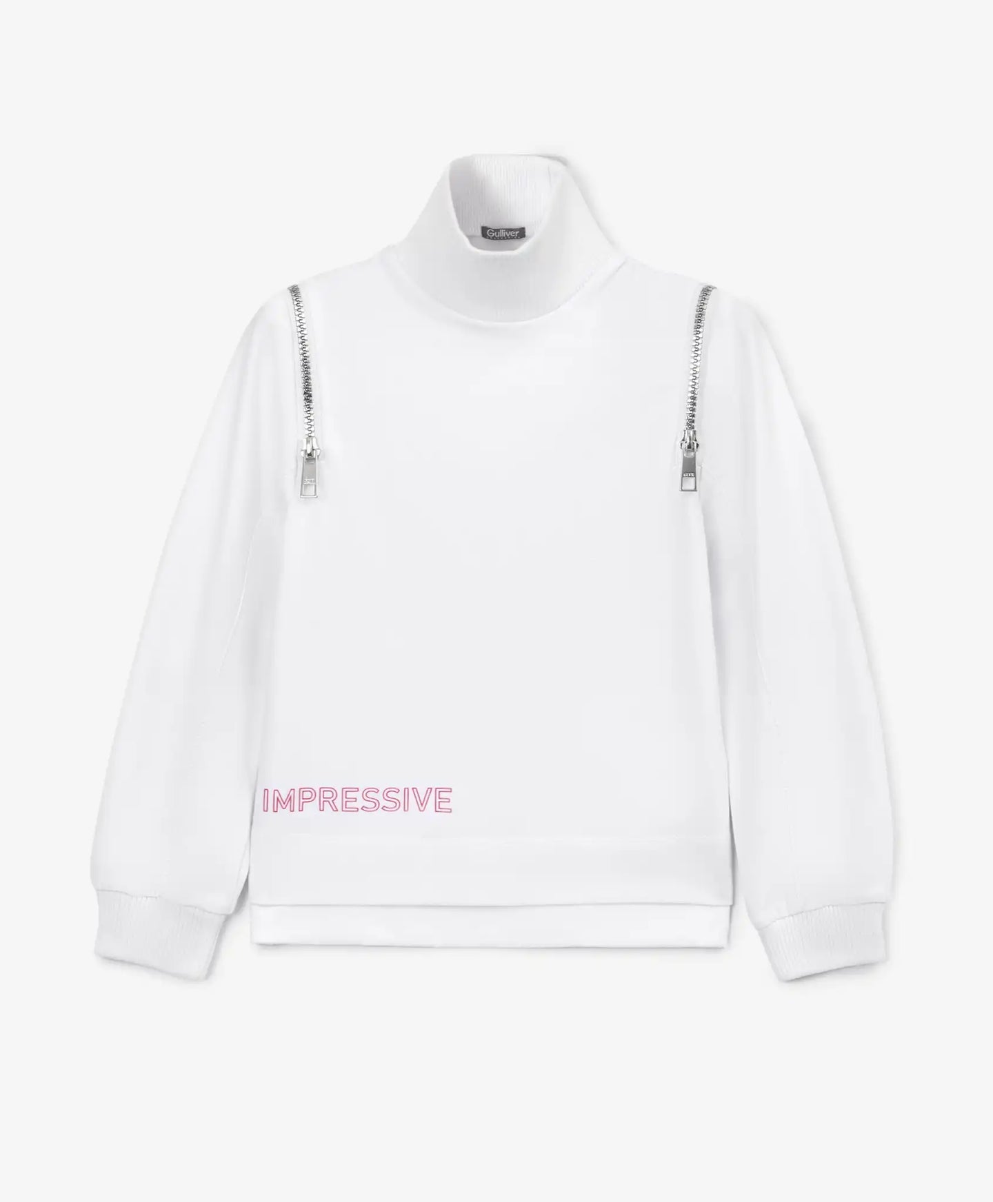 Млечнобяла плетена блуза от Gulliver