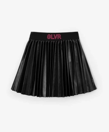 Плисирана черна пола Gulliver