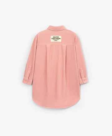 Розова рокля с надстроени джобове от Gulliver