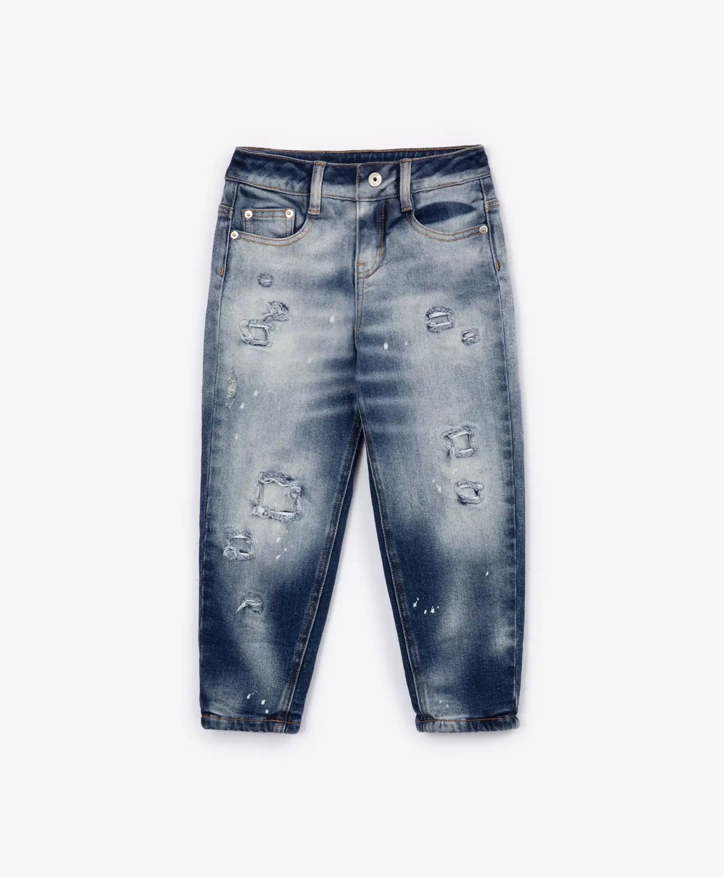 Сини дънки с флис от Gulliver