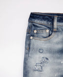 Сини дънки с флис от Gulliver