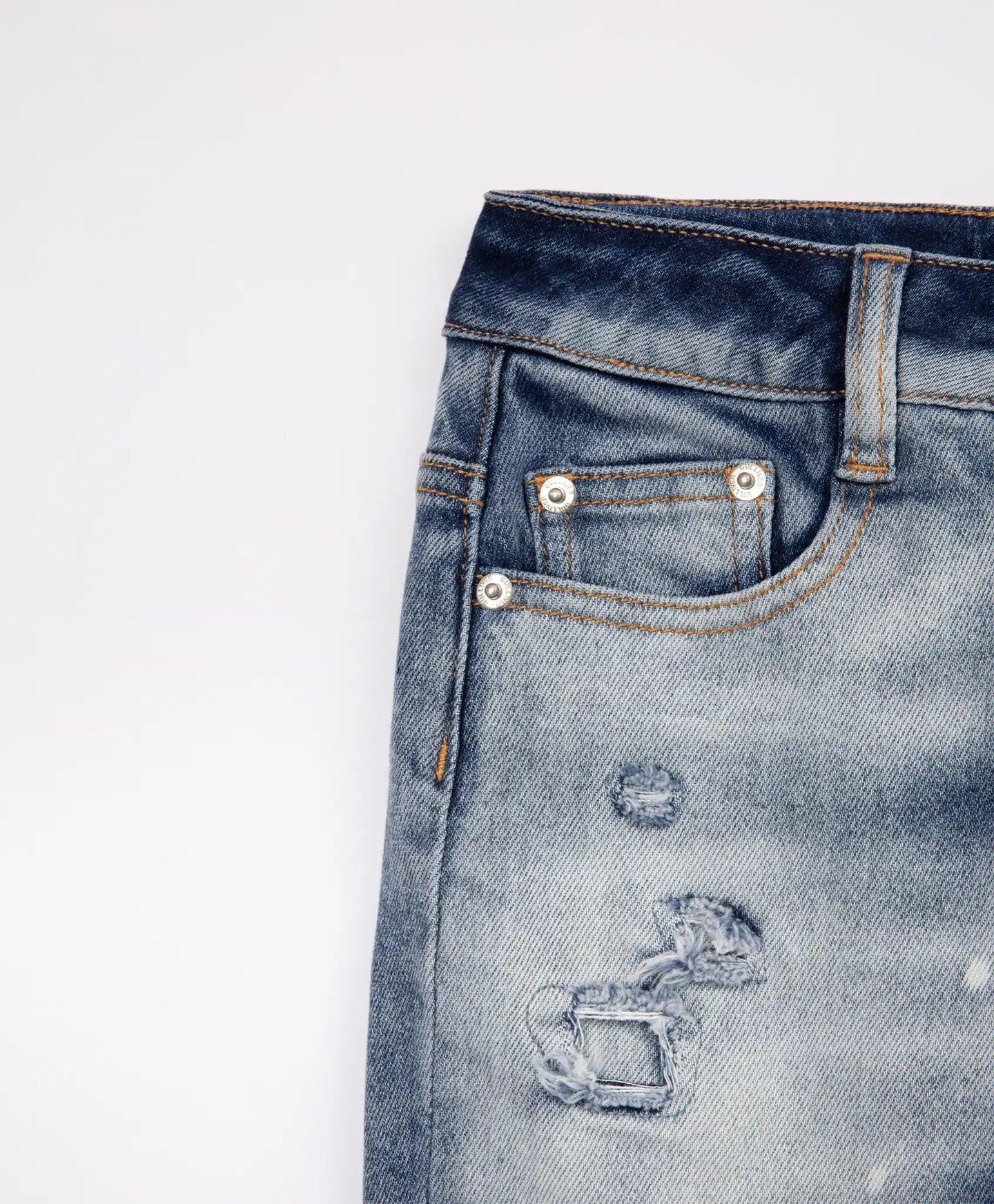 Сини дънки с флис от Gulliver