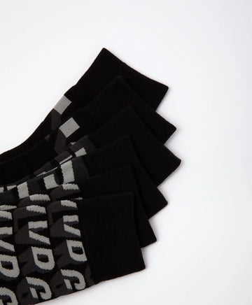 Черни чорапи с принт от Gulliver