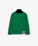 Плетен зелен пуловер Gulliver