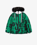 Яке от изкуствен пух зелено за МОМИЧЕ основен изглед