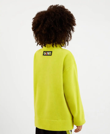 Салатова тениска с цип от Gulliver