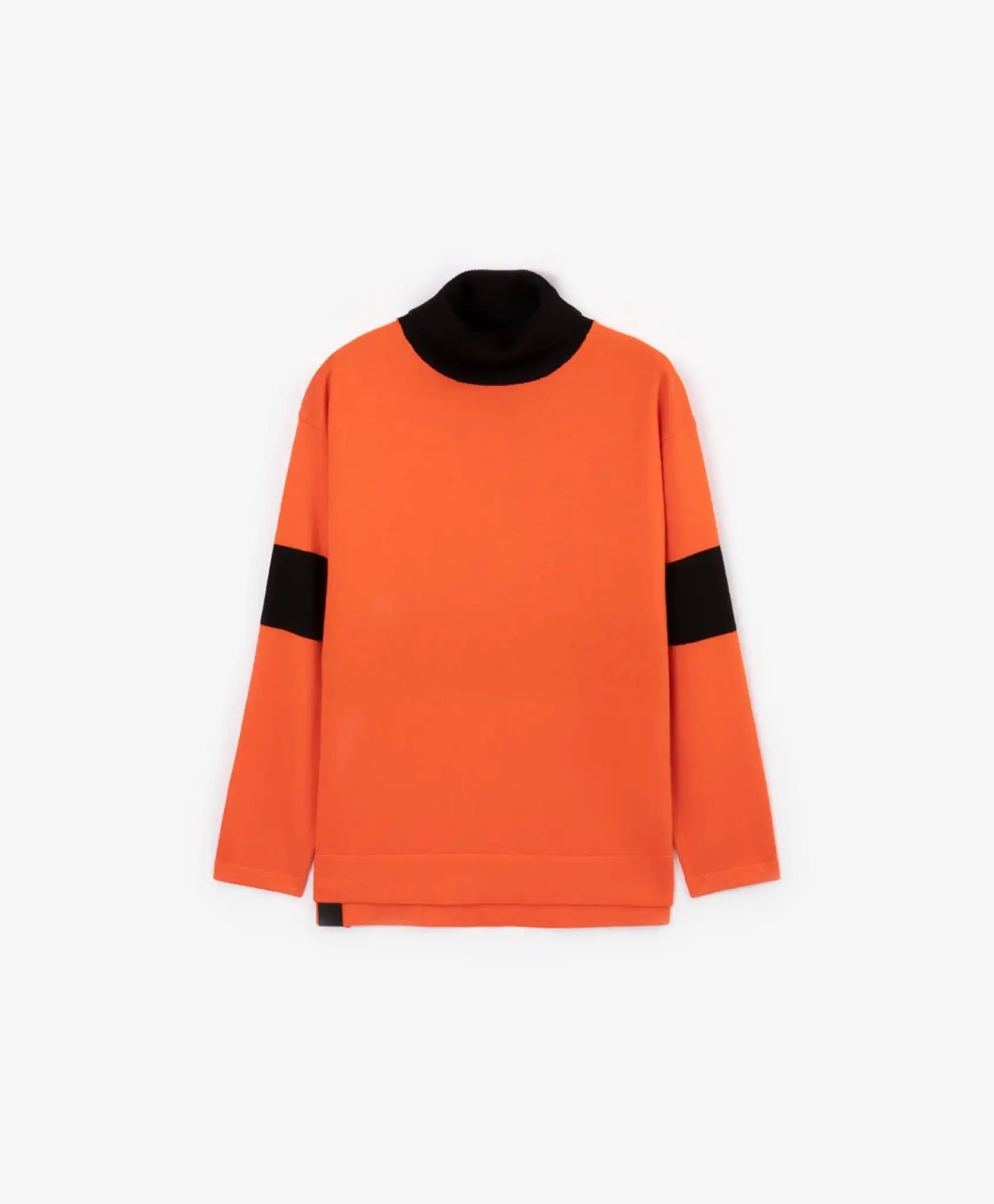 Плетен оранжев пуловер Gulliver