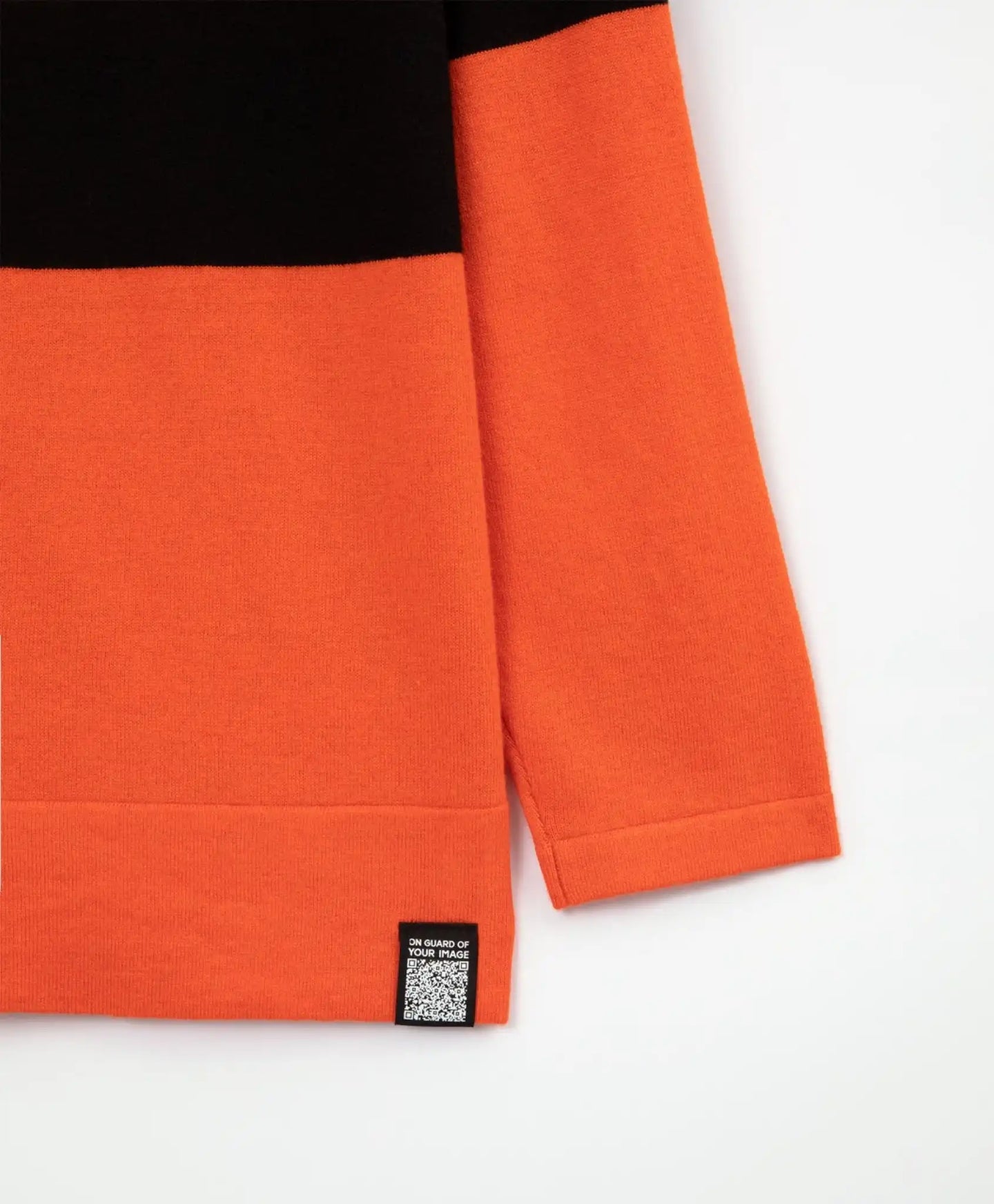 Плетен оранжев пуловер Gulliver