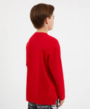 Червена тениска с дълъг ръкав от Gulliver