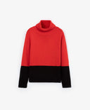 Плетен червен пуловер Gulliver