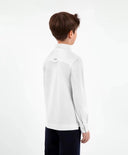 Трикотажна риза с дълъг ръкав бяла - Gulliver