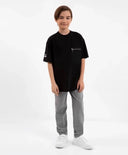 Трикотажни панталони сиви за МОМЧЕ основен изглед