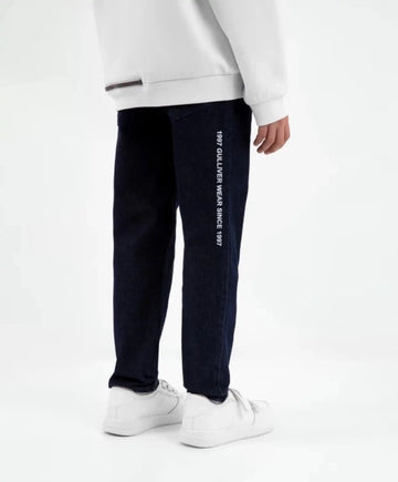 Дънки стеснени към долната част сини - Gulliver