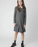 Сива рокля за МОМИЧЕ основен изглед