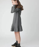 Сива рокля от джърси Gulliver