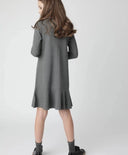 Сива рокля от джърси Gulliver