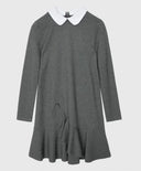 Сива рокля от джърси Gulliver