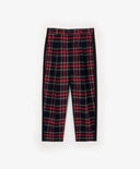 Текстилен панталон стеснен към долната част син - Gulliver