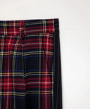 Текстилен панталон стеснен към долната част син - Gulliver