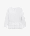 Трикотажна блуза бяла - Gulliver