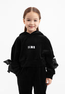 Худи с прорези на ръкавите, декорирани с репсова лента от Gulliver