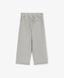 Разкроени панталони от футер сиви за момиче Gulliver