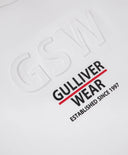 Трикотажен лонгслив с принт бял за момиче Gulliver