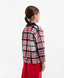 Плетен кардиган на каре мултиколор за момиче Gulliver