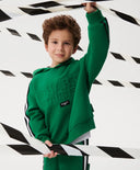 Овърсайз трикотажно зелено за МОМЧЕ основен изглед