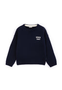 Син джемпър със свободна кройка от Gulliver