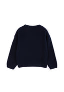 Син джемпър със свободна кройка от Gulliver