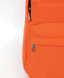 Раница мека форма от матов плат оранжева за момче Gulliver