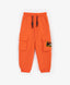 Джогъри от футер с карго джобове оранжеви за момче Gulliver