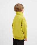 Горчично худи от футер за момче Gulliver