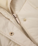 Полусезонно яке-кейп капитонирано кремаво за момиче Gulliver